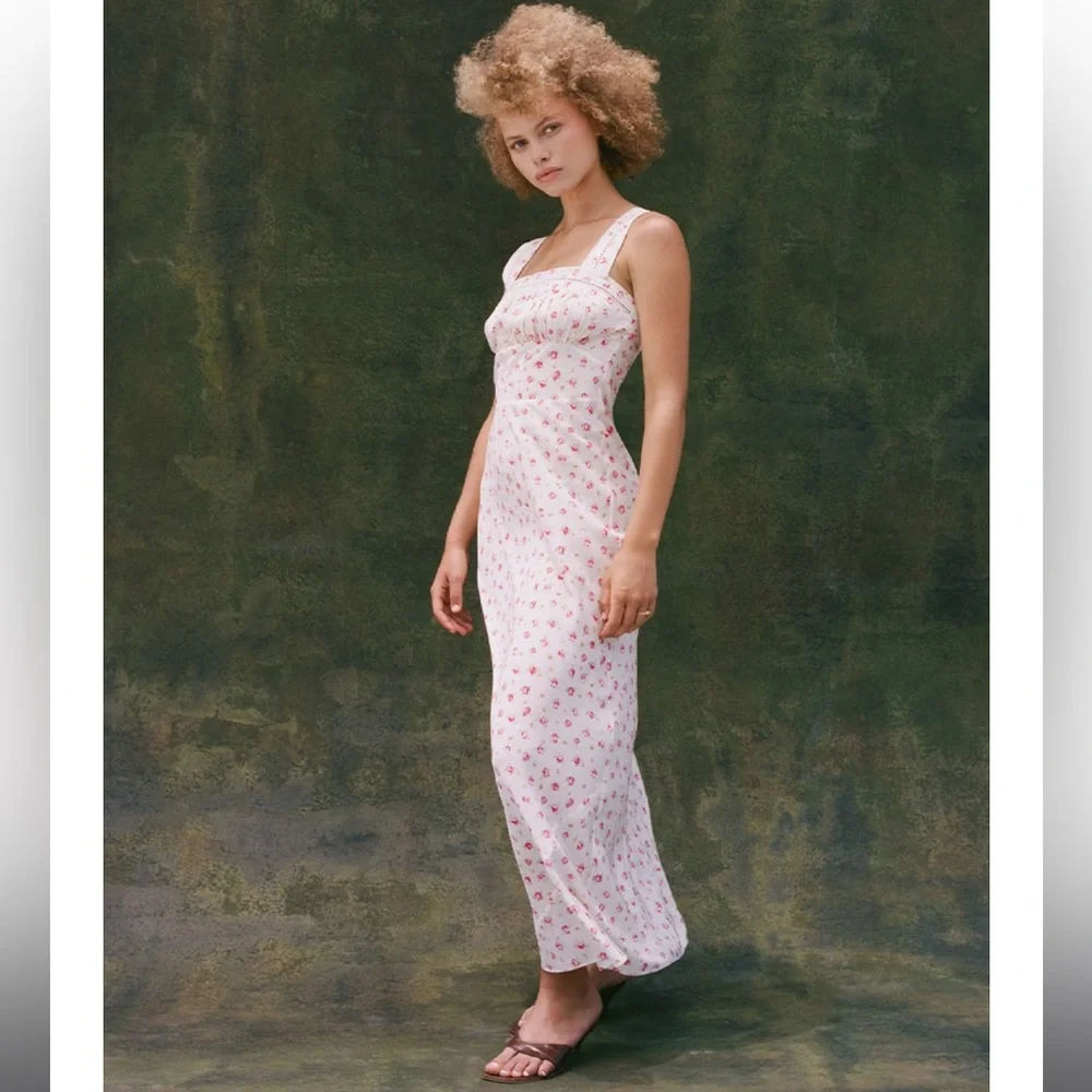 realization par dress Realisation The Marie Pink by Realisation Par SizeUSAUUKEURXXS04432XS26634S48836M6101038L8121240XL10141442XXL12161644SizeBustWaistHipsLength Realisation Par Zinnia Floral Silk